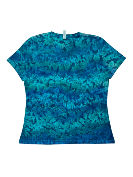V-neck shirt - women - M  (relaxed fit)