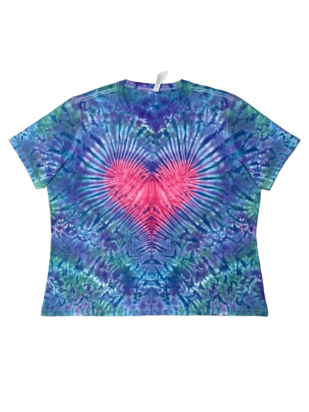 V-neck shirt - women - 2XL (relaxed fit)