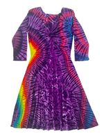 Twisted front dress - women - M