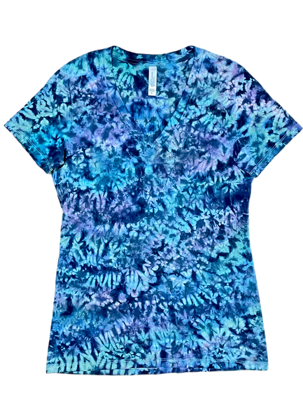 V-neck shirt - women - XL