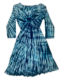Twisted front dress - women - L
